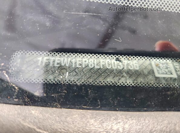 1FTEW1EP8LFC03736 2020 FORD F150 Black Widok komory silnika