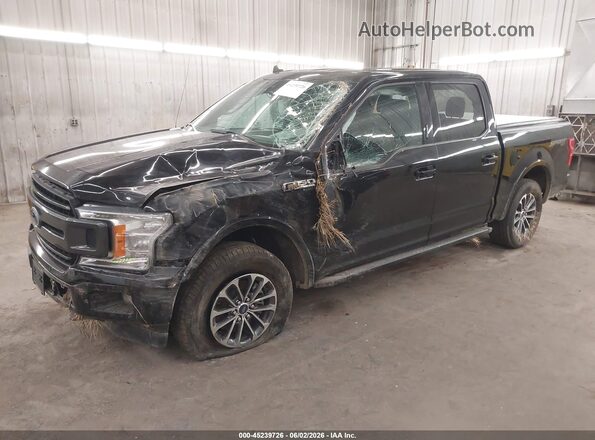 1FTEW1EP8LKE20002 2020 FORD F150 Black Vista tres cuartos delantera izquierda
