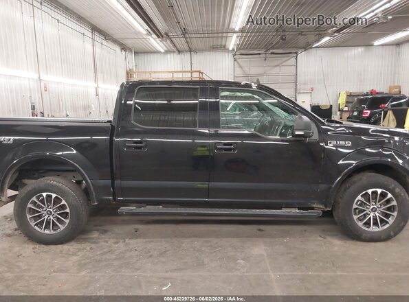 1FTEW1EP8LKE20002 2020 FORD F150 Black Vista interior trasera