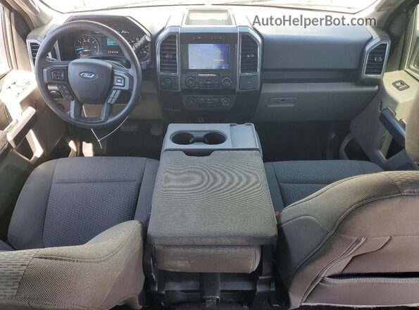 1FTEW1EP8LKF39300 2020 FORD F150 White Widok deski rozdzielczej