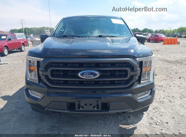 1FTEW1EP8MFA07720 2021 FORD F150 Black Vista del cuadro de instrumentos