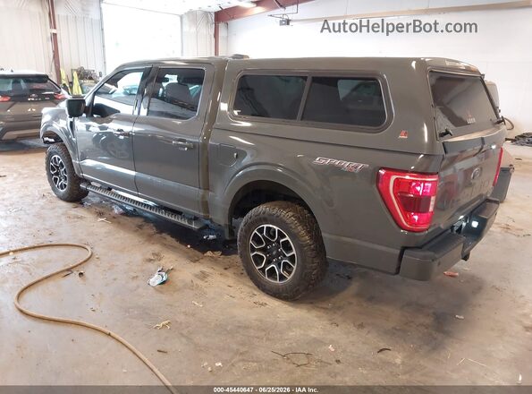 1FTEW1EP8MFA39101 2021 FORD F150 Gray Rear left