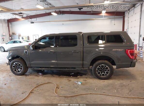 1FTEW1EP8MFA39101 2021 FORD F150 Gray 360 interior view