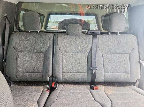 1FTEW1EP8MFB85840 2021 FORD F150 White Vista de los asientos traseros