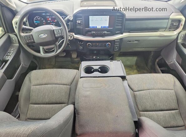 1FTEW1EP8MFB85840 2021 FORD F150 White Vista del salpicadero