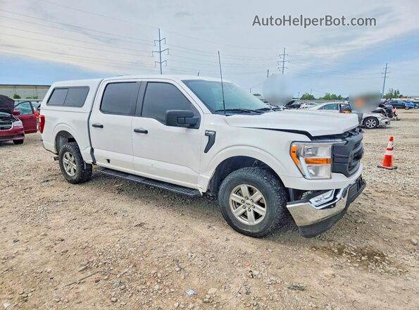 1FTEW1EP8MFB85840 2021 FORD F150 White Delantero derecho