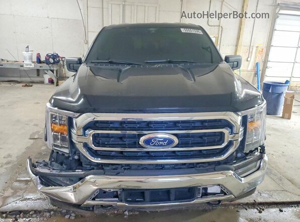 1FTEW1EP8NFA08643 2022 FORD F150 Black წინა ხედი