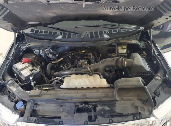 1FTEW1EP8NFA08643 2022 FORD F150 Black უკანა სალონის ხედი