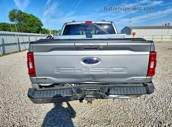 1FTEW1EP8PKF25600 2023 FORD F150 Серый Вид сзади