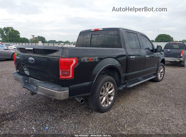 1FTEW1EP9GFB81459 2016 FORD F150 Black Rear right