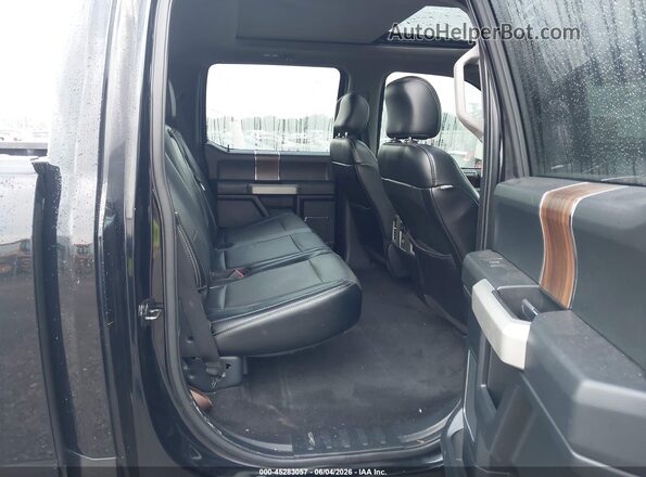 1FTEW1EP9GFB81459 2016 FORD F150 Black VIN sticker view