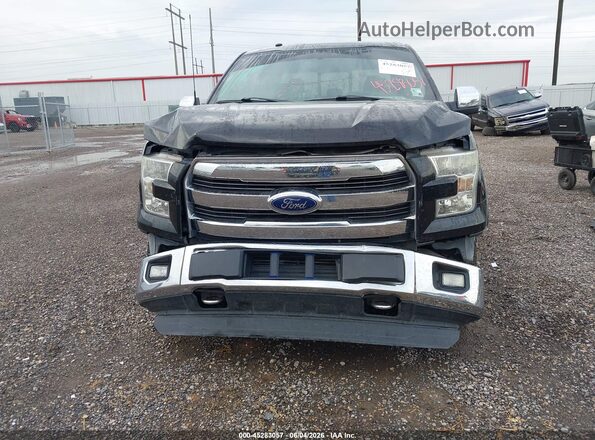 1FTEW1EP9GFB81459 2016 FORD F150 Black Front view