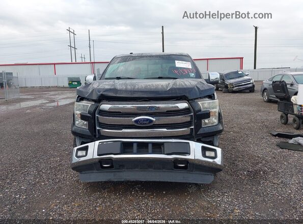 1FTEW1EP9GFB81459 2016 FORD F150 Black Instrument cluster view