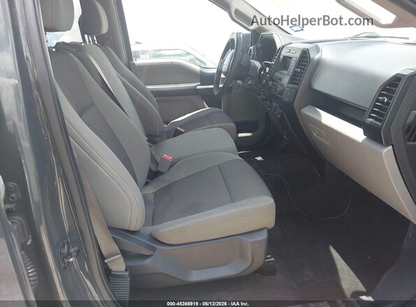 1FTEW1EP9GKE17681 2016 FORD F150 Gray Front interior view