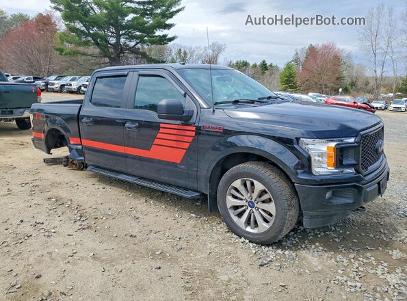 1FTEW1EP9JFC21529 2018 FORD F150 Black 