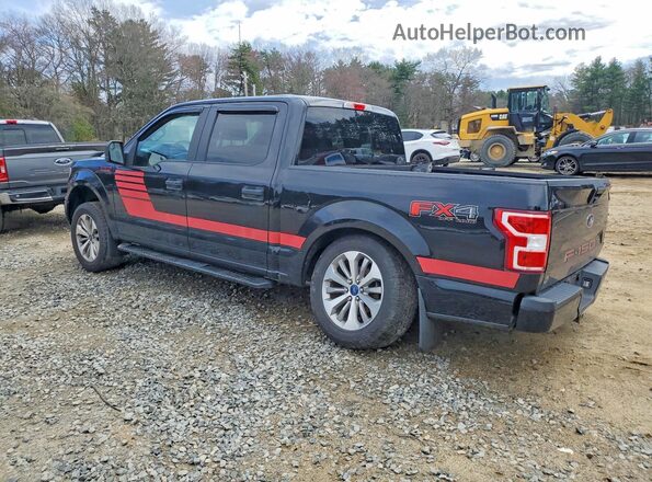 1FTEW1EP9JFC21529 2018 FORD F150 Black 