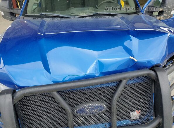 1FTEW1EP9JKC42940 2018 FORD F150 Blue Սալոնի հետևի տեսք
