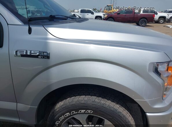 1FTEW1EP9KFB03319 2019 FORD F150 Silver Front view