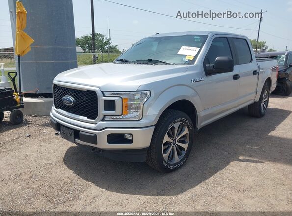 1FTEW1EP9KFB03319 2019 FORD F150 Silver Front left