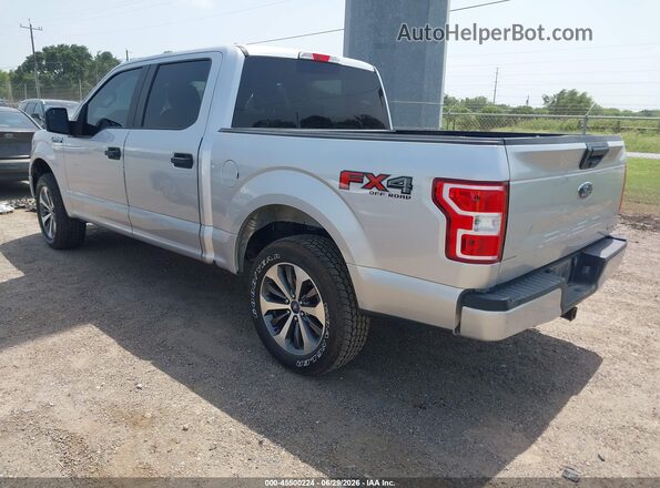 1FTEW1EP9KFB03319 2019 FORD F150 Silver Rear left