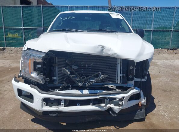 1FTEW1EP9KKD23146 2019 FORD F150 White Widok wnętrza z tyłu