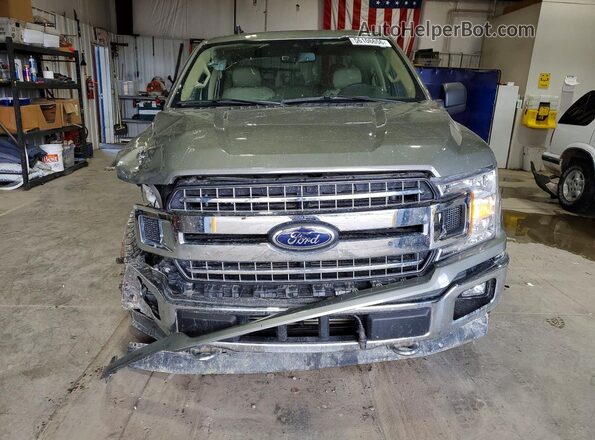 1FTEW1EP9LKD11323 2020 FORD F150 Gray Դիմացի տեսք