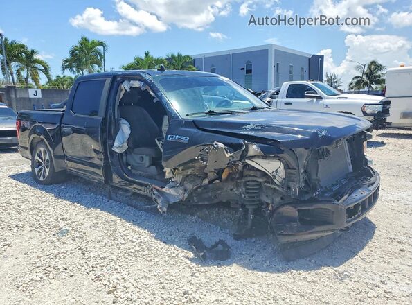 1FTEW1EP9LKD22984 2020 FORD F150 Black Front right