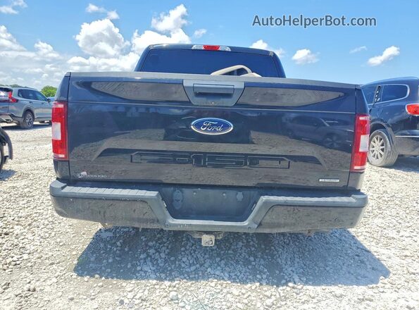 1FTEW1EP9LKD22984 2020 FORD F150 Black Rear view