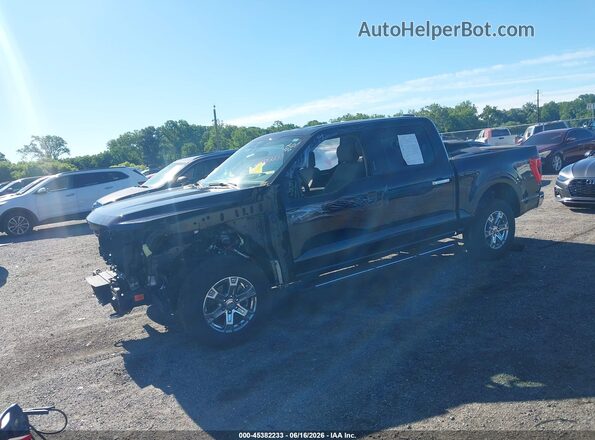 1FTEW1EP9MFB84311 2021 FORD F150 Black Front left