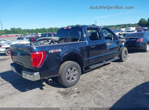 1FTEW1EP9MFB84311 2021 FORD F150 Black Rear right