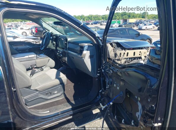 1FTEW1EP9MFB84311 2021 FORD F150 Black Front interior view