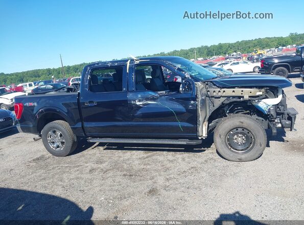1FTEW1EP9MFB84311 2021 FORD F150 Black Rear interior view