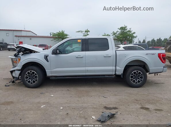 1FTEW1EP9MKE16980 2021 FORD F150 Gray Սալոնի 360 աստիճան տեսք