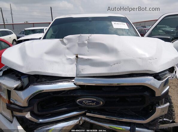 1FTEW1EP9MKE33293 2021 FORD F150 White Rear view