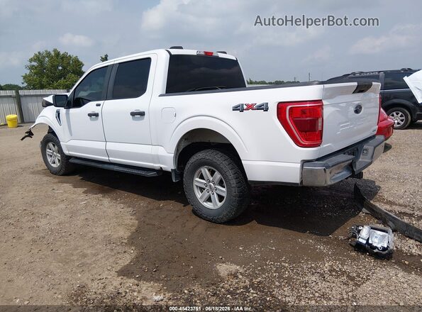 1FTEW1EP9MKE33293 2021 FORD F150 White Rear left