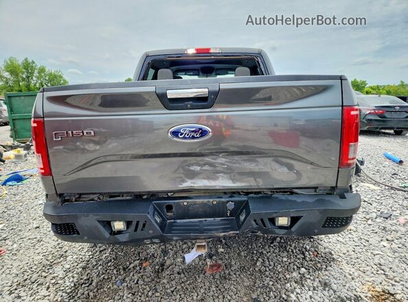 1FTEW1EPXGFB63052 2016 FORD F150 Gray Vista trasera