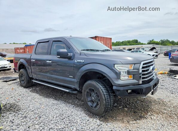 1FTEW1EPXGFB63052 2016 FORD F150 Gray Delantero derecho