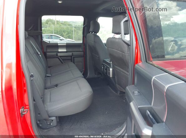 1FTEW1EPXGKD10820 2016 FORD F150 Red VIN კოდის სტიკერის ხედი