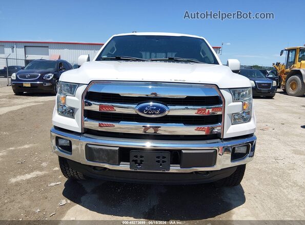 1FTEW1EPXGKE52214 2016 FORD F150 White Widok zestawu wskaźników