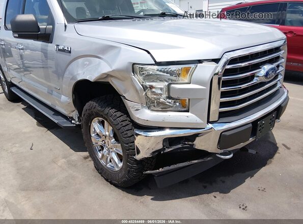 1FTEW1EPXHFA93148 2017 FORD F150 Silver წინა ხედი
