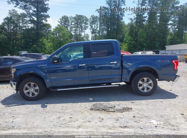 1FTEW1EPXHFB81066 2017 FORD F150 Blue 360 interior view