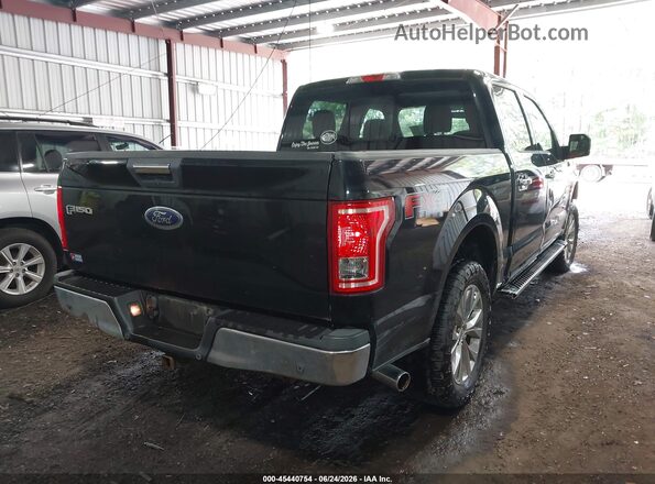 1FTEW1EPXHKC62771 2017 FORD F150 Black Հետևի աջ