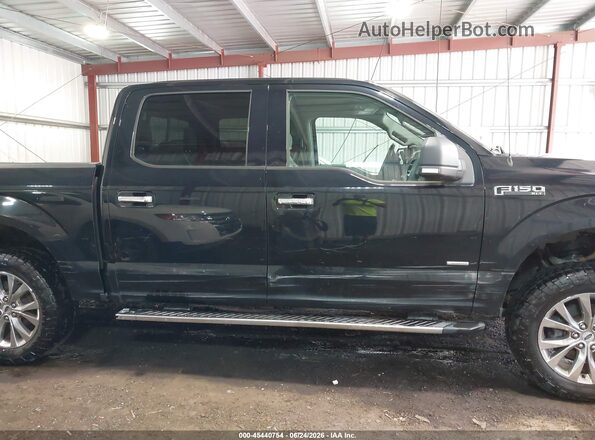 1FTEW1EPXHKC62771 2017 FORD F150 Black Սալոնի հետևի տեսք