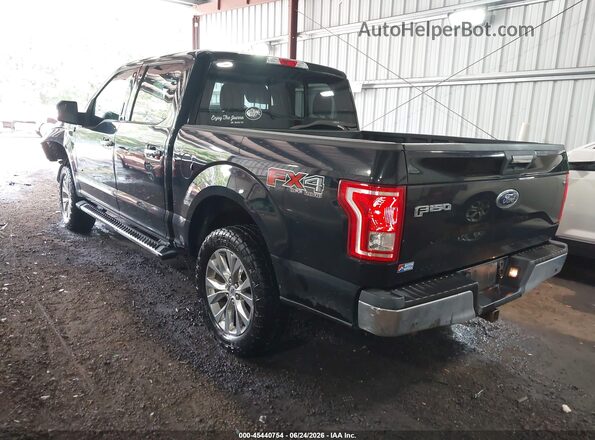 1FTEW1EPXHKC62771 2017 FORD F150 Black Հետևի ձախ