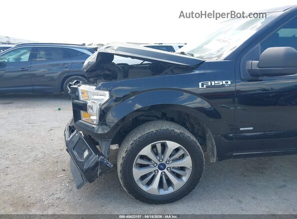 1FTEW1EPXHKC80607 2017 FORD F150 Black Widok z przodu