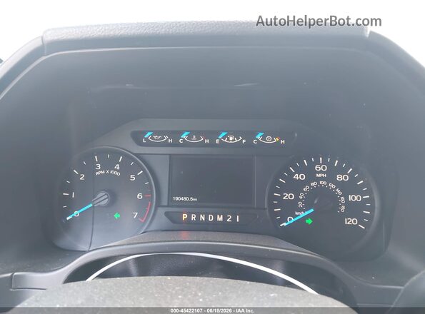 1FTEW1EPXHKC80607 2017 FORD F150 Black Widok tylnych siedzeń