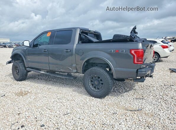 1FTEW1EPXHKE14645 2017 FORD F150 Gray უკანა მარცხენა