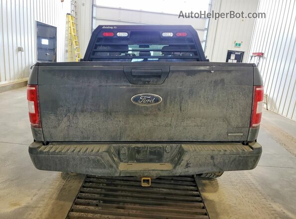 1FTEW1EPXJFE32772 2018 FORD F150 Gray Вид ззаду