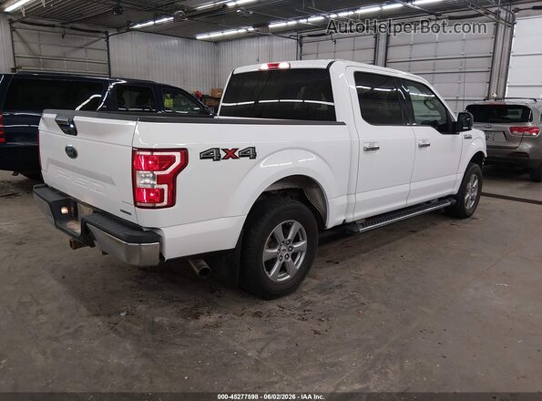 1FTEW1EPXJKF04481 2018 FORD F150 White Tył prawy