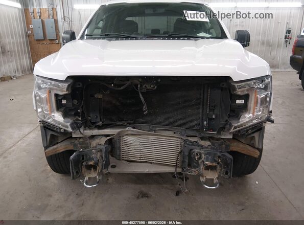 1FTEW1EPXJKF04481 2018 FORD F150 White Widok z przodu